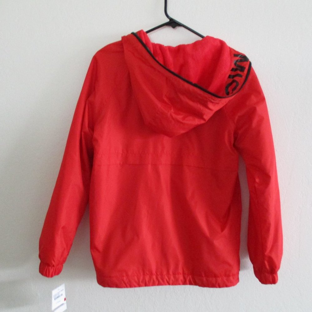 NWT Michael Kors Hooded logo Windbreaker Jacket - Picture 5 of 8